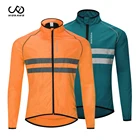 Ветрозащитная Светоотражающая Мужская велосипедная куртка WOSAWE, Ультралегкая ветровка для горного велосипеда, бега, езды на велосипеде