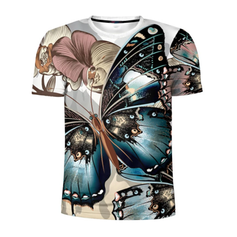 

Новинка, Стильная летняя повседневная Уличная одежда для мужчин и женщин с 3d принтом и коротким рукавом, Модная и удобная