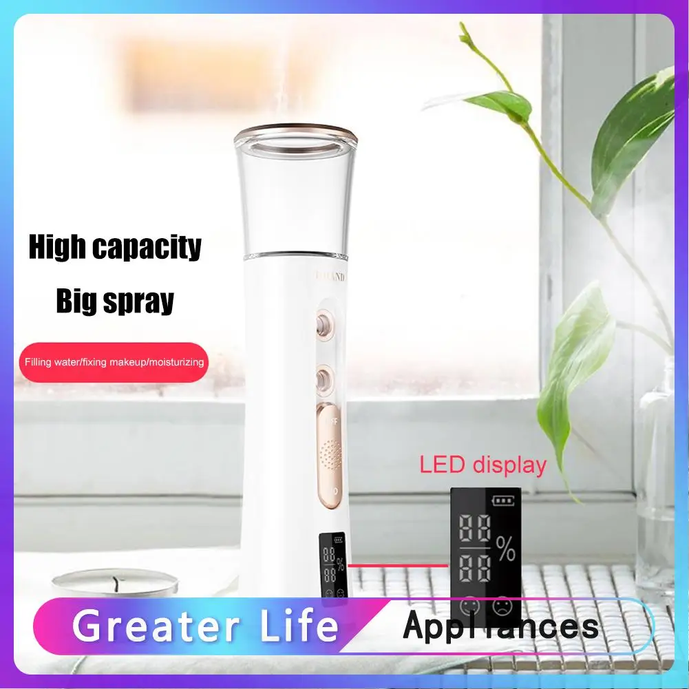 

Skin Care Face Moisture Meter Beauty Instrument Nano Mist Facial Sprayer