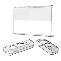 1 set pc hard case compatible with switch oled practical pc protective case