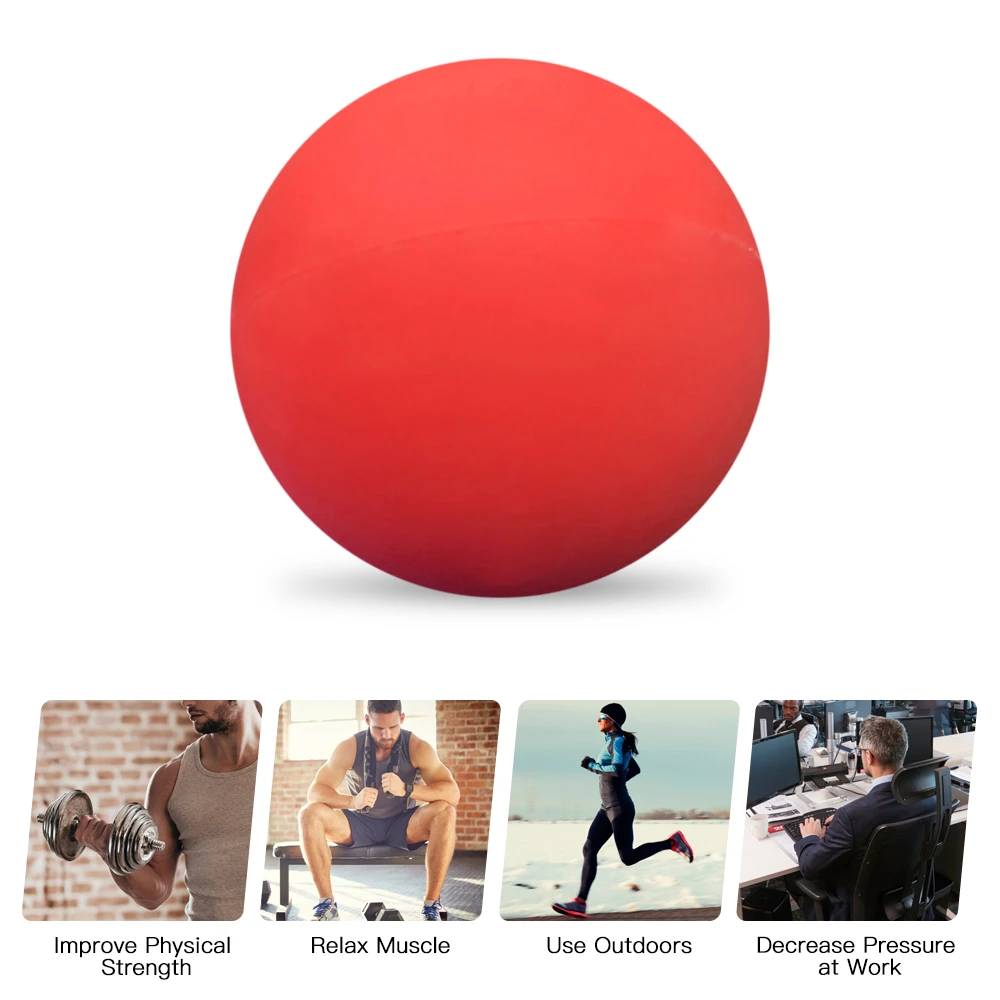 

Pilates Yoga Balls Set Double Peanut Ball Fascial Ball Tissue Treatment Massage Fitness Exercise Muscle Therapy Balls Set