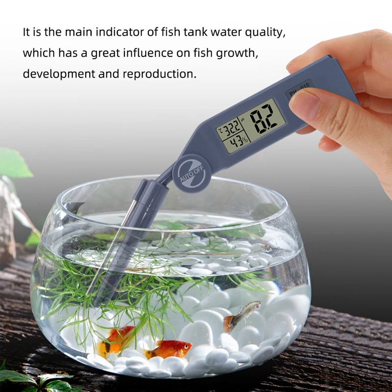 PH 010 Портативный ЖК цифровой измеритель гигрометр Измеритель кислотности