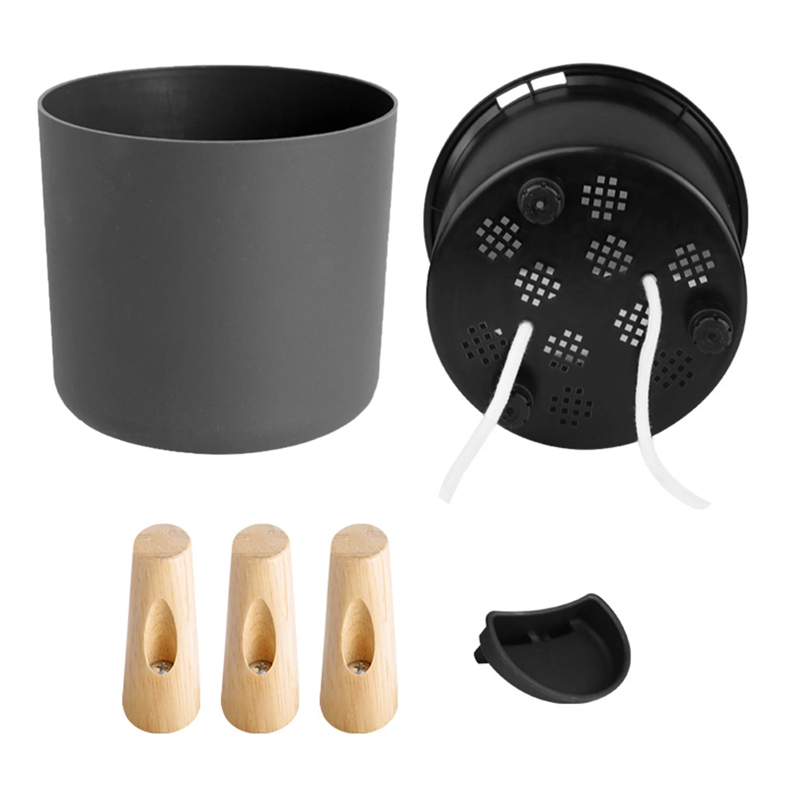 

Modern Planter With Stand Watering Flowerpot Gardening Accessory