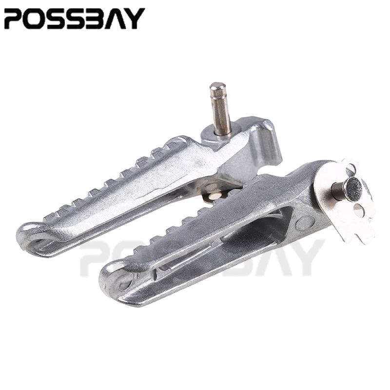 Универсальные мотоциклетные подножки POSSBAY задние флейты педали для Honda CBR 600 900 RR CB