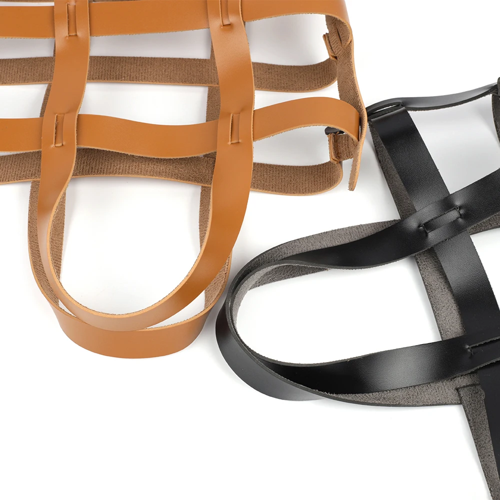 Leather Basket Woman Fashion Tote Hollow Out Basket Bucket Handbag Large Capacity Weave Summer Beach Travel Wedding PU Handbag