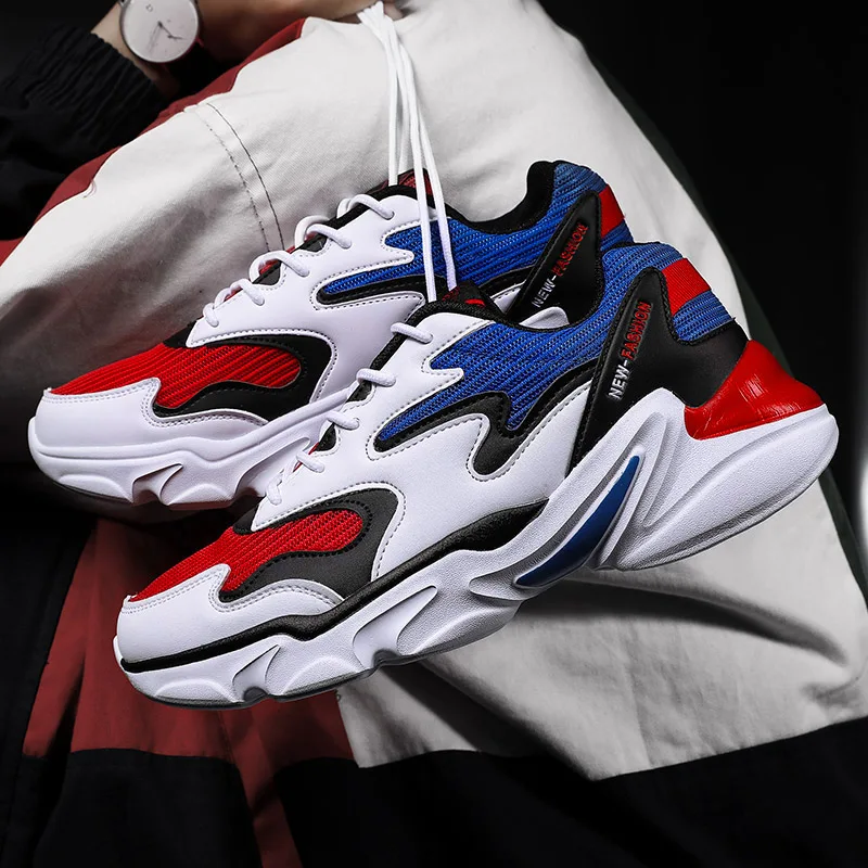FANPAO удобные Balenciaca Парижские модные шоу брендовые белые мужские спортивные