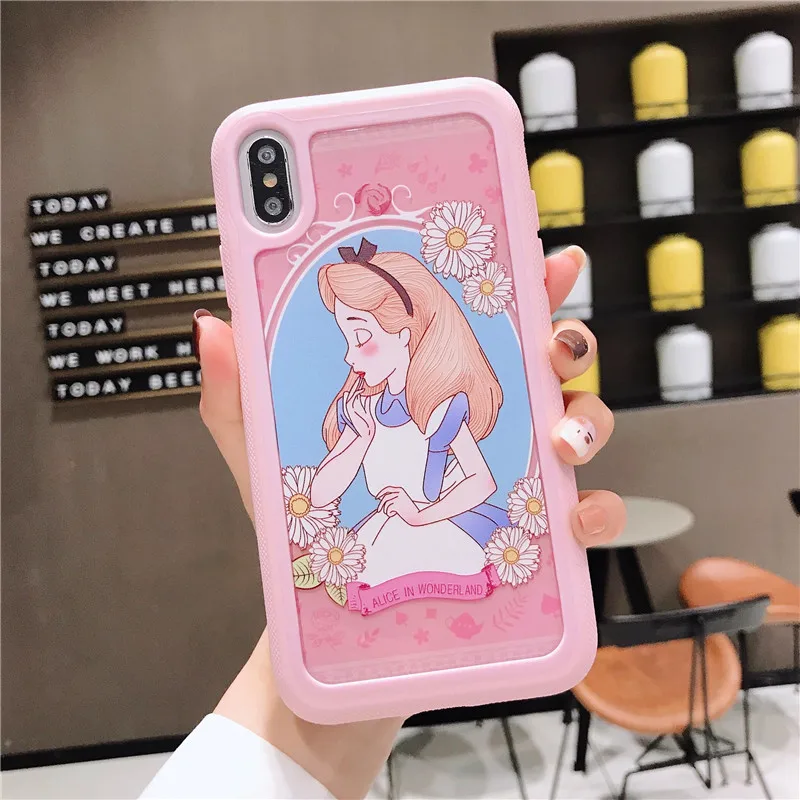 style 8 TPU+ PC двусторонний помощи чехол для iphone X XR XS MAX 7 8 плюс 6 6s милые даффи ShellieMay аниме Gelatoni StellaLou чехол - Цвет: style 8