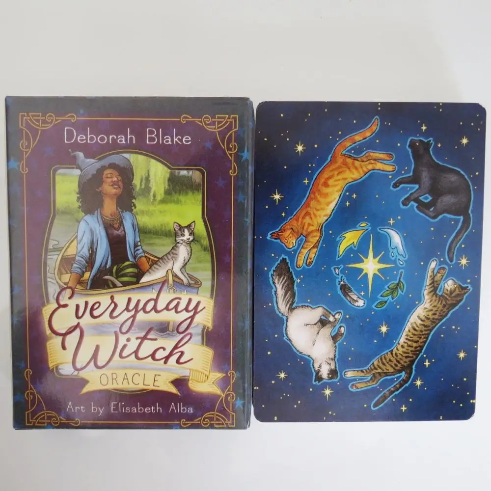 

new Tarot deck oracles cards mysterious divination Everyday Witch oracles deck for women girls cards game board game