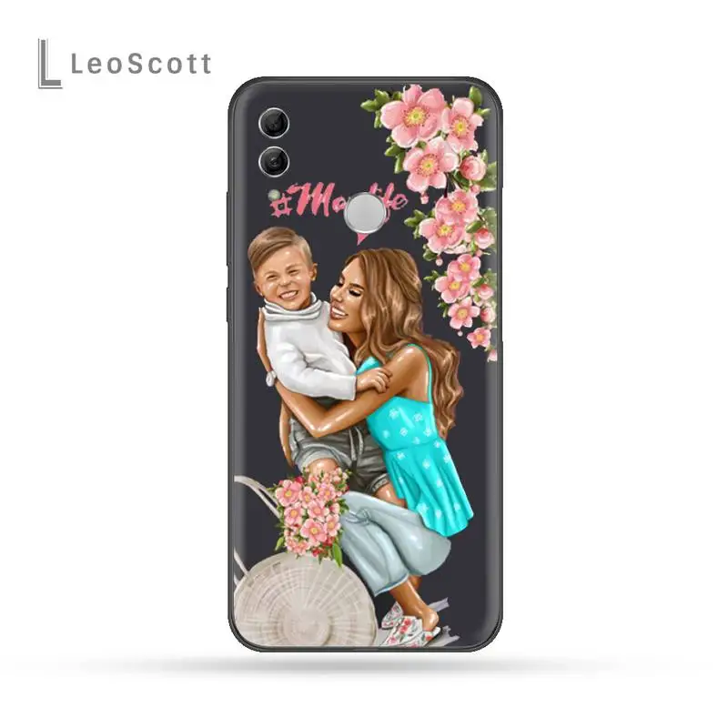 

Baby Mom Phone Case For Huawei honor P9 P10 P20 P30 P40 Pro 10i Lite 20 nova 5t