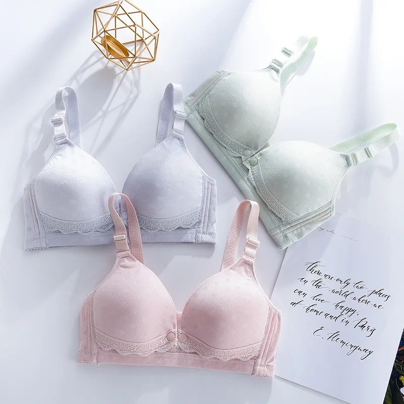 Sujetador de lactancia materna para mujer, ropa interior c&oacute;moda para amamantar, sost&eacute;n de maternidad para amamantar-5
