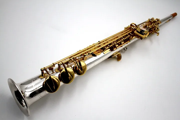 Сопрано-саксофон изготовленный в Японии высококачественный прямой из никеля и