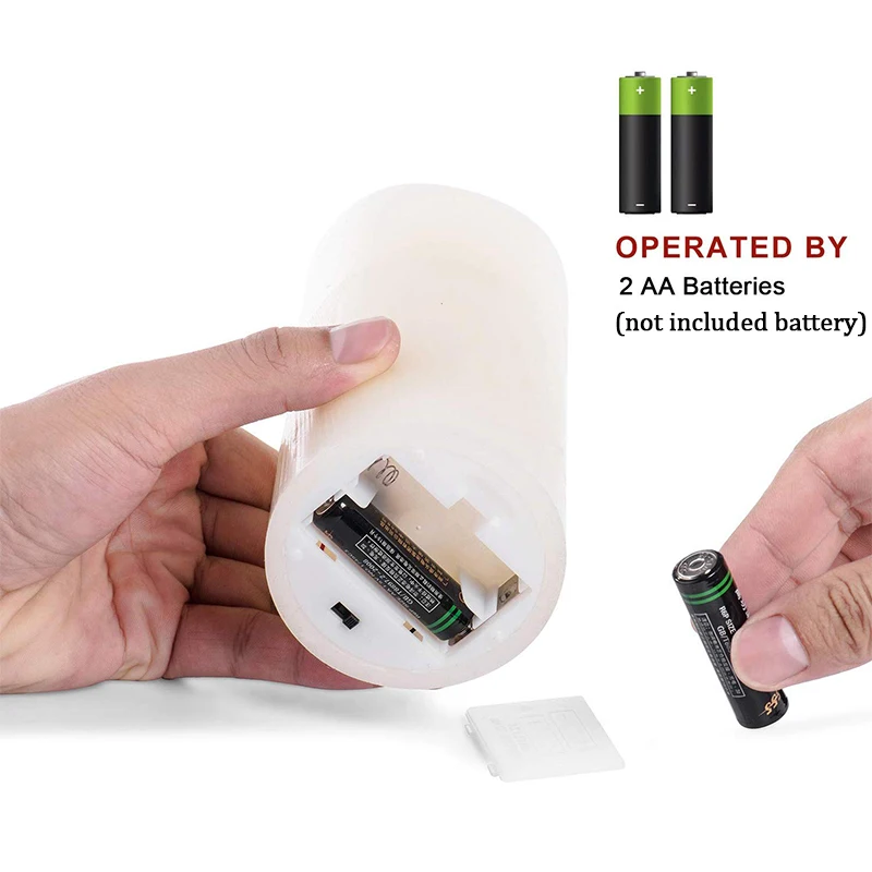 3 шт./лот светодиодные свечи с беспроводным пультом дистанционного управления