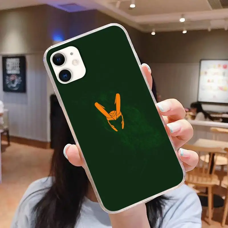 

Loki Thor Phone Case For Iphone 5 SE 2020 6 6s 7 8 plus X Xr XS 11 12 Mini Pro Max Transparent Fundas Cover