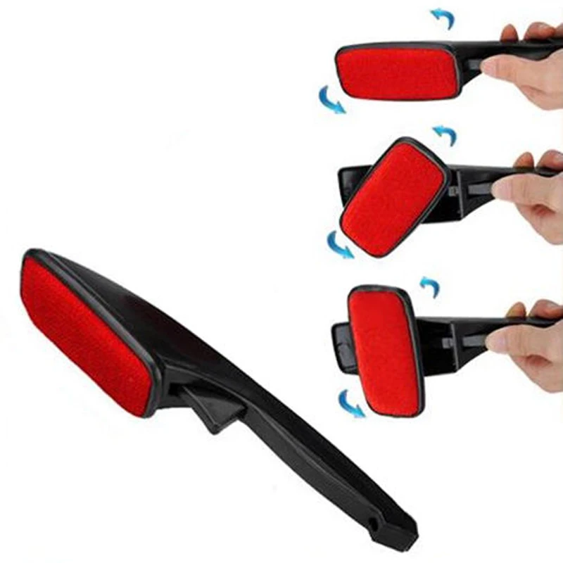 Новый анти-статический Одежда щетка для пыли и пуха ухода за волосами липкий