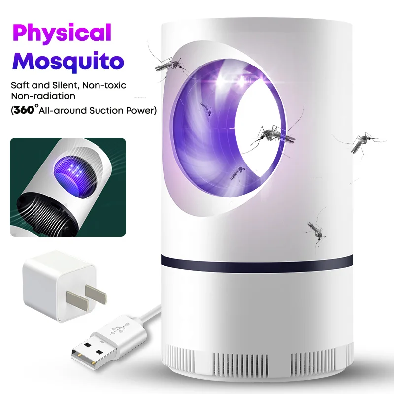 Электрическая светодиодная УФ лампа для уничтожения комаров устройство против