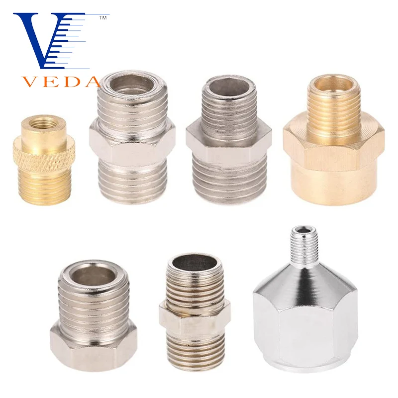 Комплект адаптеров для аэрографа комплект коннекторов компрессора и шланга