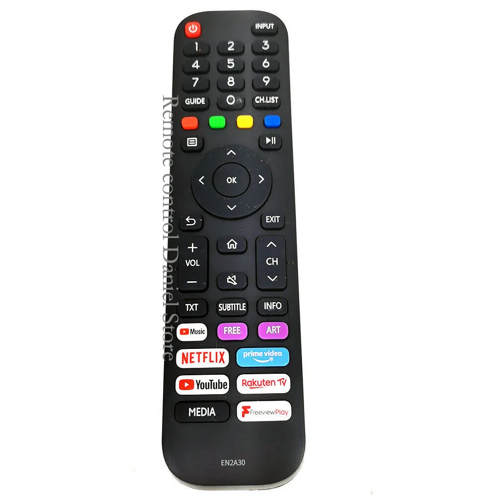 

EN2A30 For Hisense Smart 4K TV Remote Control 55AE7400F 43A7500FTUK 50A7300FTUK TV Remote 55AE7400FTUK