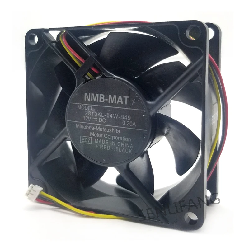Для оригинального 2810KL 04W B49 E08 12V 0.20A 7 см 7025 3 провода Вентилятор проектора|Кулеры и
