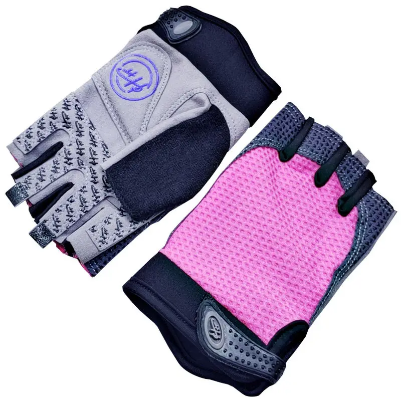 

Half finger glove girl Light, breathable ride Yoga, fitness, training equipment anti-skid wear-resistant