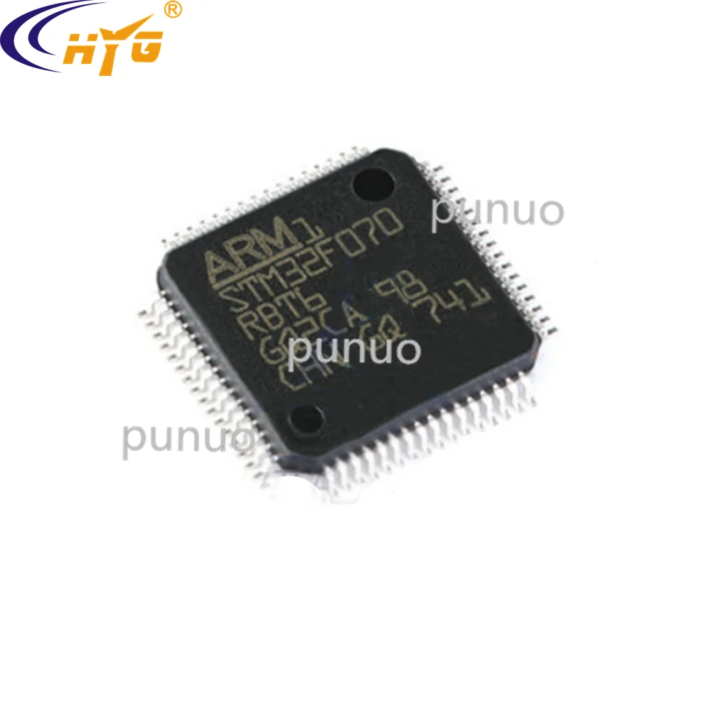 Оригинальная аутентичная Инкапсуляция STM32F070RBT6 LQFP-64 32-битный микроконтроллер 128K