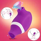 Двухсторонний всасывающий вибратор, Женская стимуляция всасывания клитора, второй прием, вибрирующее устройство для мастурбации, секс-игрушки