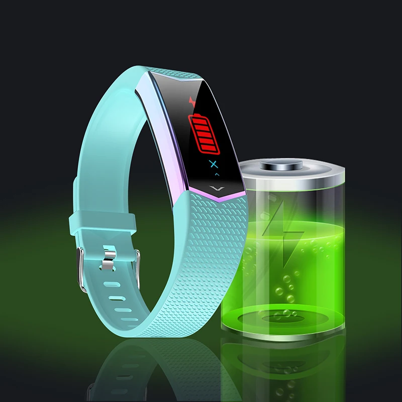 

New LV08 sport smart bracelet watch bands gradient color real-time heart rate call information reminder waterproof smartwatch