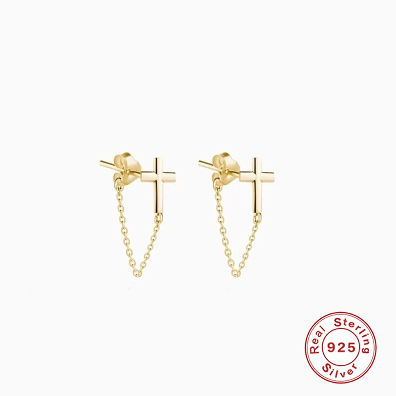 Серьги-гвоздики женские из серебра 925 пробы в минималистском стиле | Украшения и