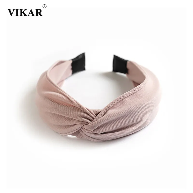 Ободок VIKAR двухслойный Женский ободок с узелком аксессуар для волос| |
