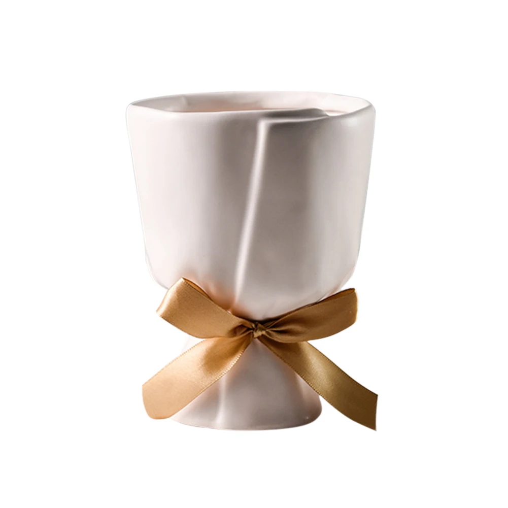 Креативная керамическая ваза в форме букета Скандинавская имитация цветочной