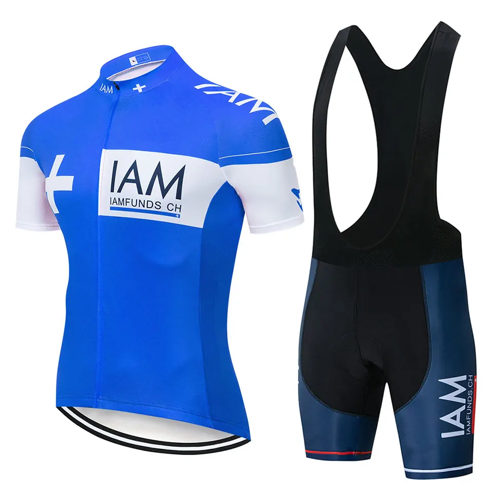 Pic Color Новинка! IAM Велоспорт Джерси ropa ciclismo hombre команда Велосипедная одежда быстросохнущая короткий рукав велосипед mtb maillot ciclismo - Цвет: Pic Color