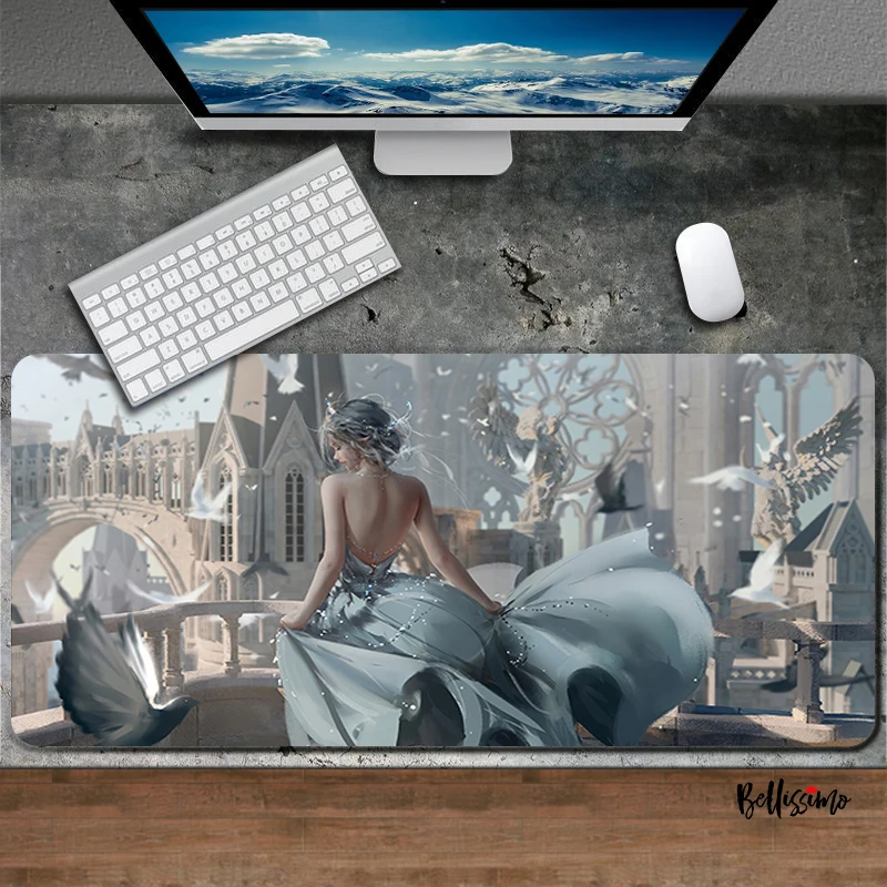 

Sexy Girls Manga Mouse Pad Gamer Desk Mat for Phone Game Pad for Pc Accessories Gaming Keyboard Diy Big Mousepad Anime Rug Csgo