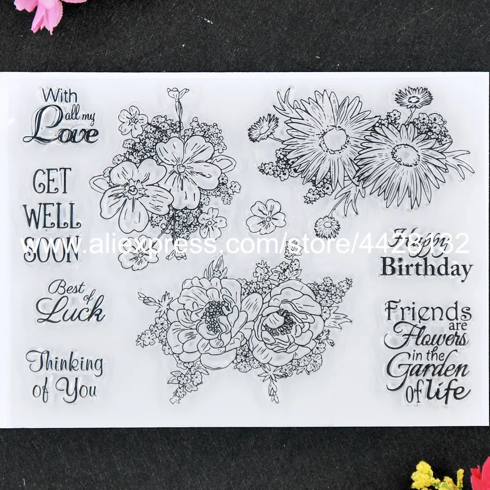 Цветы с днем рождения получите хорошо вскоре любовью друзья альбом для