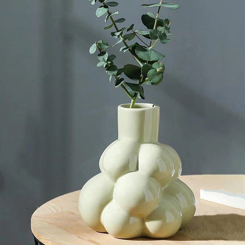 В форме виноградины ручной работы Керамика ваза для цветов Свадебные украшения