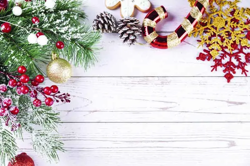 

SHENGYONGBAO Art Fabric Custom Photography Backdrops Prop Flower Wood Planks Christmas day Theme Photo Studio Background DRS-42