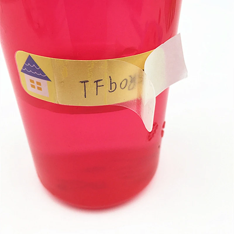 5 шт. случайных милых наклеек маркер для имени детской книги компьютера сделай