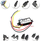 DC-DC 12V to 5V 3A 15W Автомобильный водонепроницаемый преобразователь источника питания Mini USB понижающий блок питания выходной адаптер для автомобиля