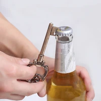mini metal key bottle opener keychain beer openers zinc alloy soda bottle opener rustic wedding party favor guest gifts