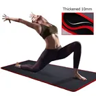 Коврик для фитнеса 10 мм для начинающих, утолщенный коврик 1830*610 мм для тренажерного зала, коврик для спортивных тренировок, фитнеса, пилатеса, коврик для йоги, коврики для йоги