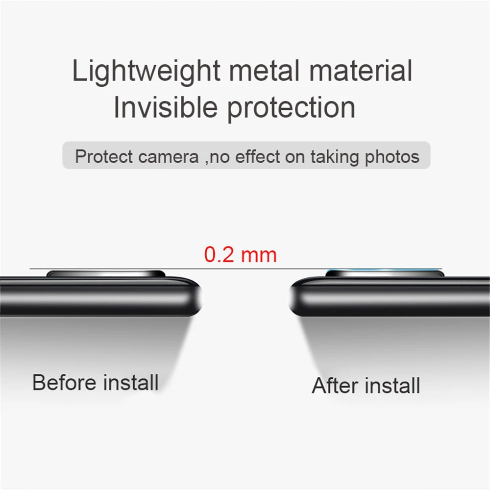 400D Camera Protector Glass For Redmi Note 8T 8 7 6 5 Pro K20 K30 Camera Len Film For Xiaomi Mi 9 9T  Protective Tempered Glass