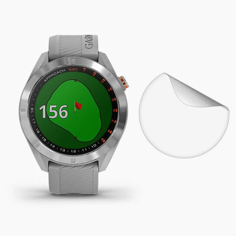 

3pcs Soft Clear Protective Film Guard For Garmin Approach S40 Smart Watch Display Screen Protector Cover Protection (Not Glass)