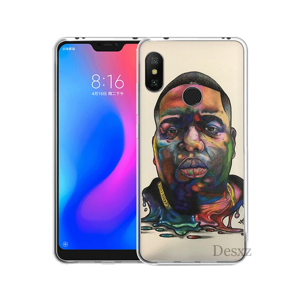 Мобильный чехол для телефона Xiaomi Redmi Note 6 7 Pro 5A 4 4X3 5 твердый переплет 2Pac с
