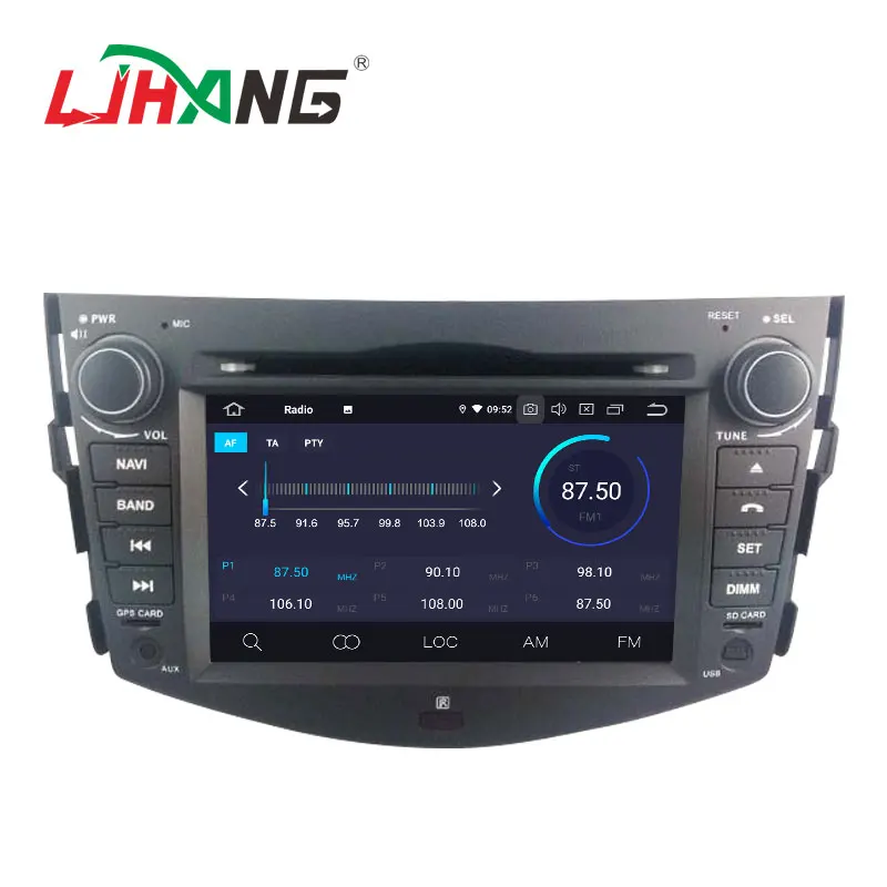 LJHANG Car DVD Player Android 10 For Toyota RAV4 Rav 4 2007-2011 WIFI Multimedia GPS Navigation 2Din Radio Video Stereo Auto | Автомобили