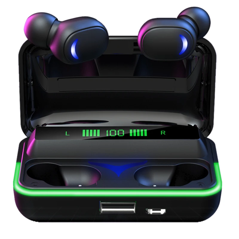 

Игровая гарнитура E10 TWS, беспроводные наушники с низкой задержкой, Bluetooth наушники, Hi-Fi стерео музыкальные наушники с микрофоном и внешним акк...