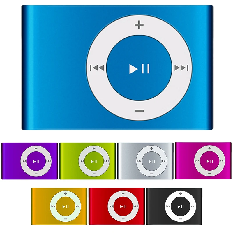 Новый большой рекламный зеркальный портативный mp3 плеер мини MP3 с зажимом