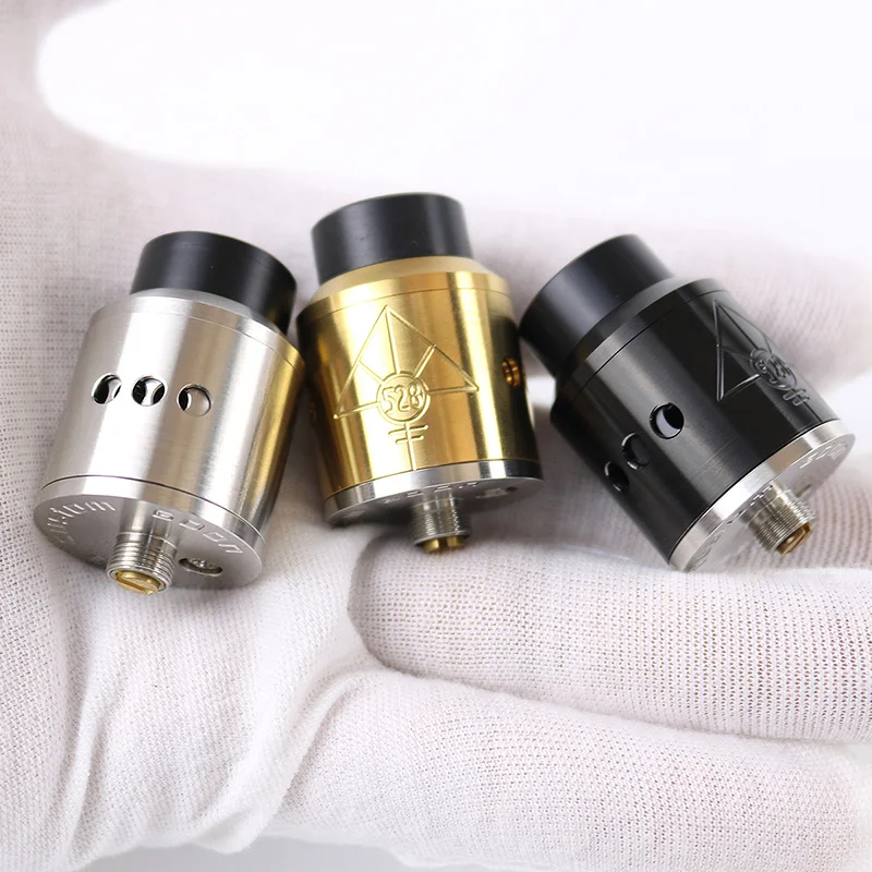 Дрип-тип GOON RDA 24 включая bf pin перестраиваемые капающие атомайзеры с Ni 80 катушек