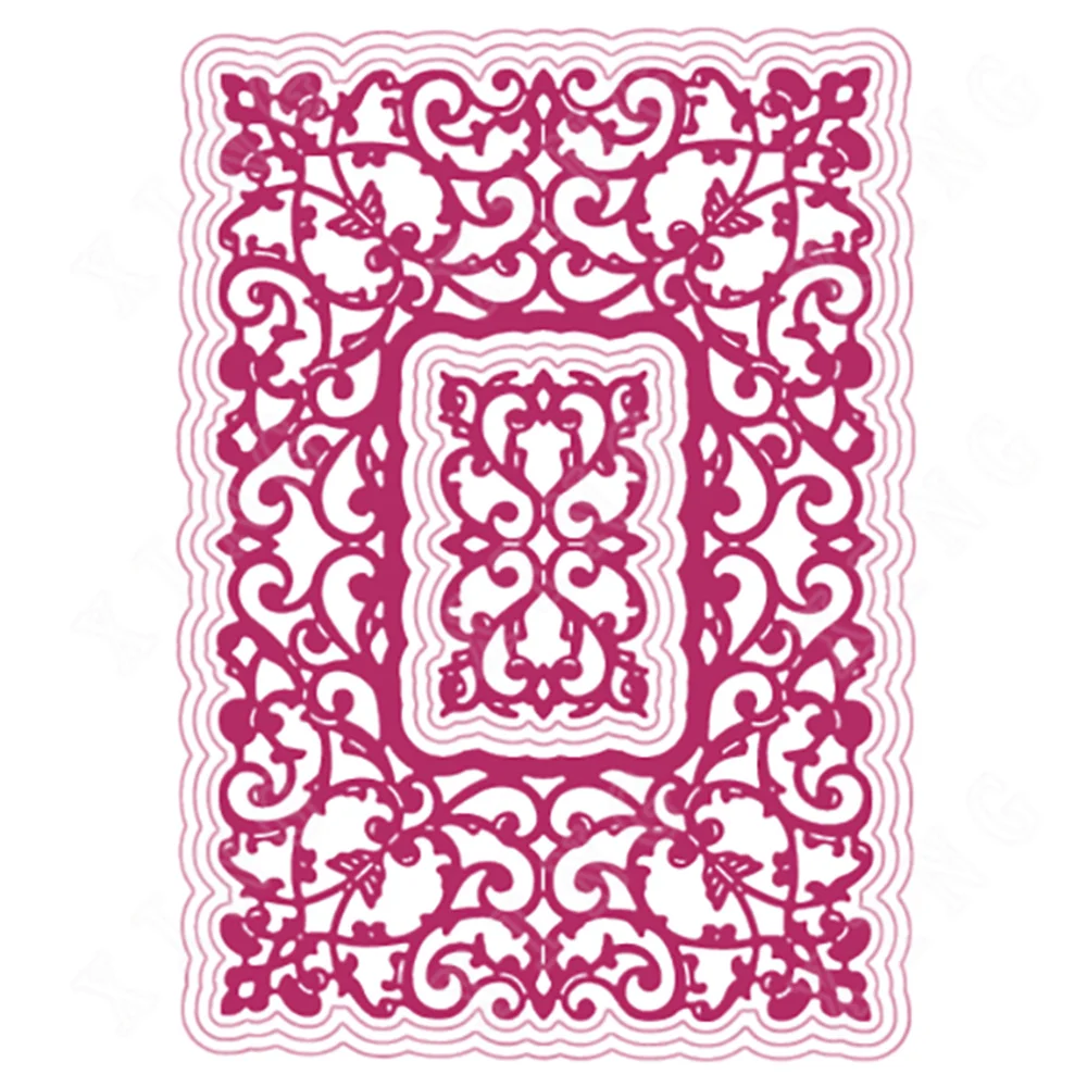 

Petite Rectangle Frame Metal Cutting Dies Diy Scrapbook Diary Decoration Embossed Paper Card Album Craft Template New Arrive