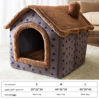 kennel house type winter warm small dog four seasons universal removable and washable cat nest dog house