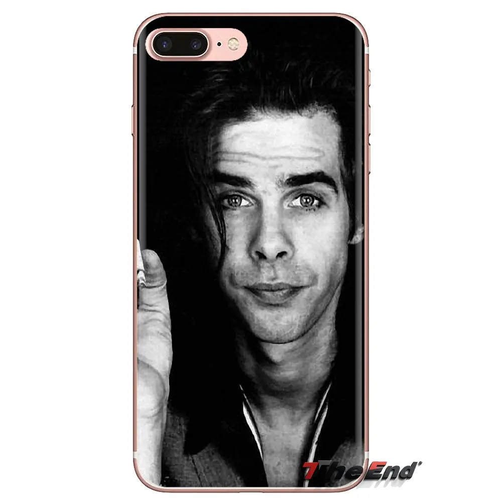 Для samsung Galaxy S2 S3 S4 S5 MINI S6 S7 edge S8 S9 Plus Note 2 3 4 5 8 Coque Fundas ник кейв самые стильные
