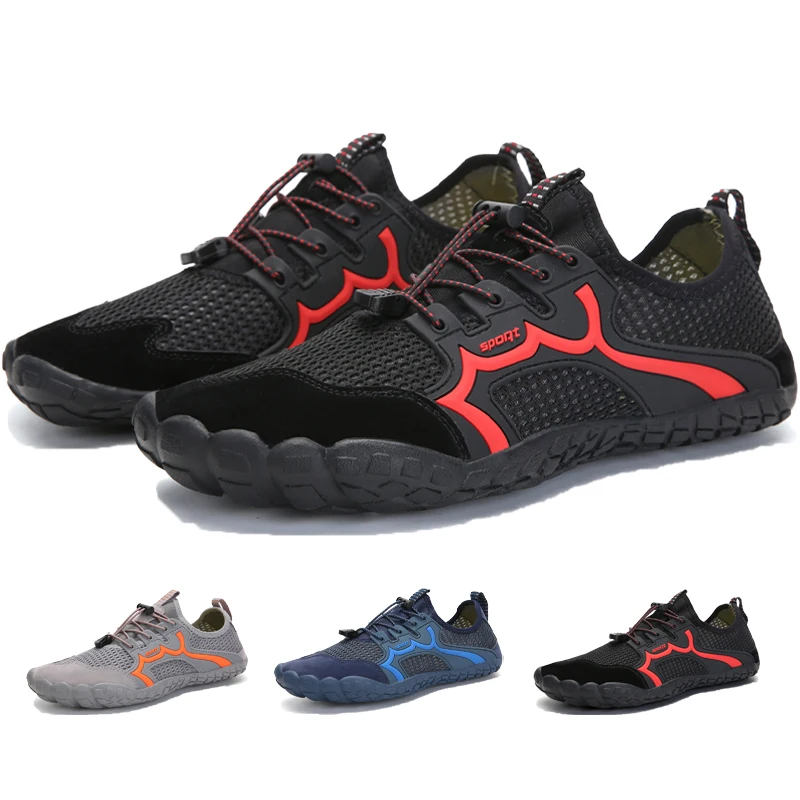 

Aqua Shoes Men Slip On Upstream Shoes Quick Dry Wading Sneakers Water Hiking Beach Surfing Shoes Swimming Slippers Zapato Agua