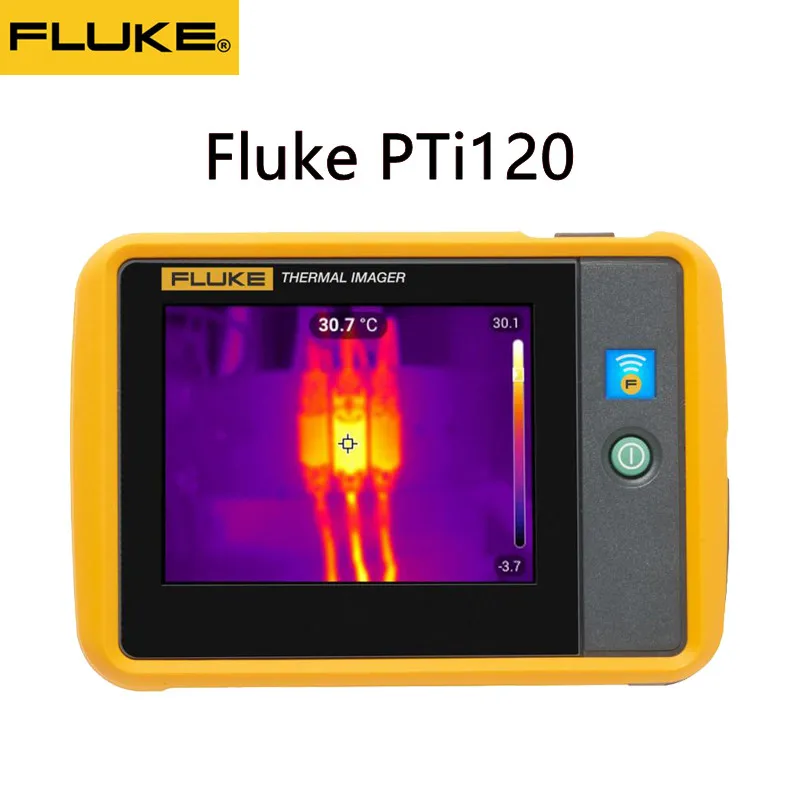 

FLUKE PTi120 Portable Lndustrial Pocket Lnfrared Thermal Lmager LCD Touch Screen Smart Lmager Lithium Battery